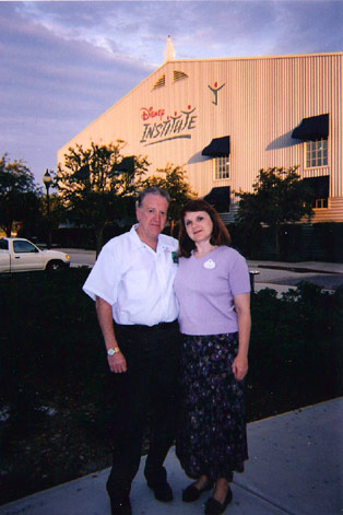 Gail and Bryan at Disney